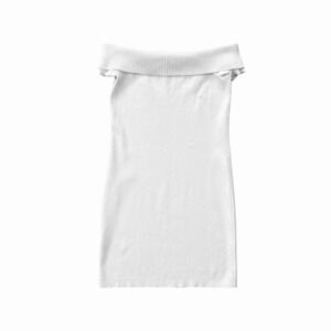 Sunday Best Firebird Off The Shoulder‎ Slim Fit Mini Knit Dress Women's Size S